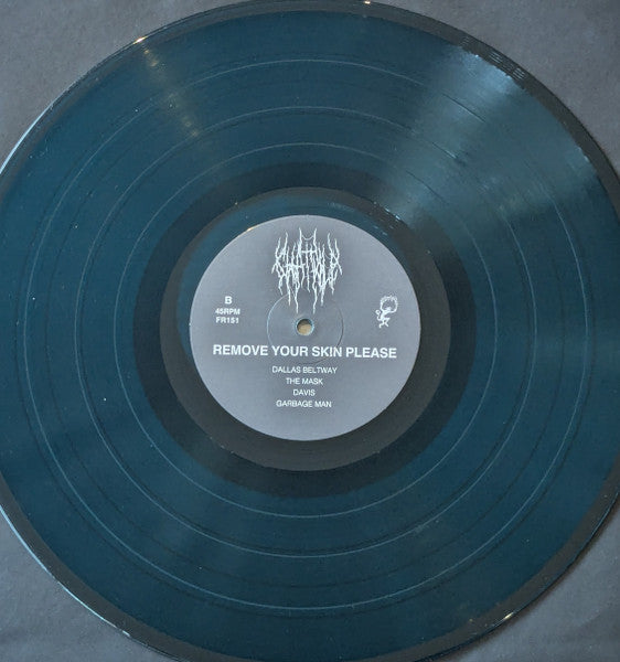 This Dungeon Earth / Remove Your Skin Please (TRANSPARENT SEA BLUE VINYL) | Mint (M) Mint (M) - METAL *SEALED/COLOR*