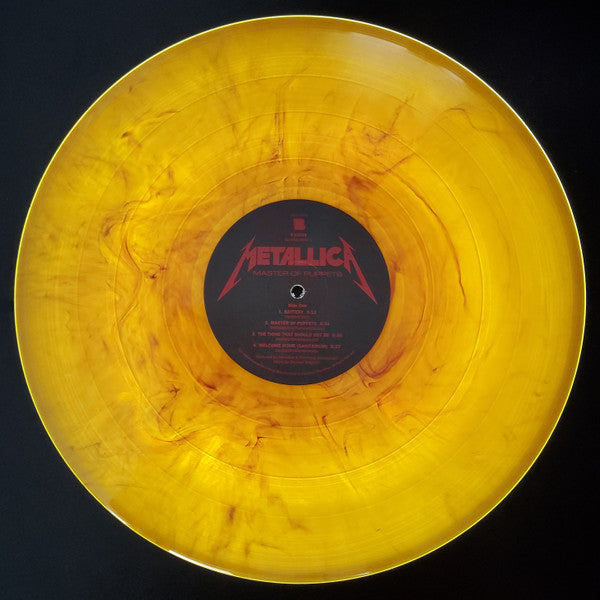 Master Of Puppets (RED BRICK VINYL) | - METAL *SEALED/COLOR*