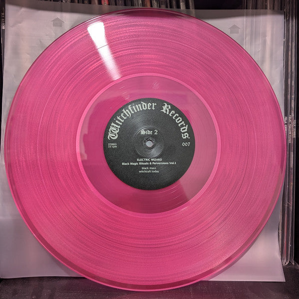 Black Magic Rituals & Perversions Vol.1 (PINK VINYL)(SPLIT SEAM) | Mint (M) Very Good Plus (VG+) - METAL *SEALED/COLOR*