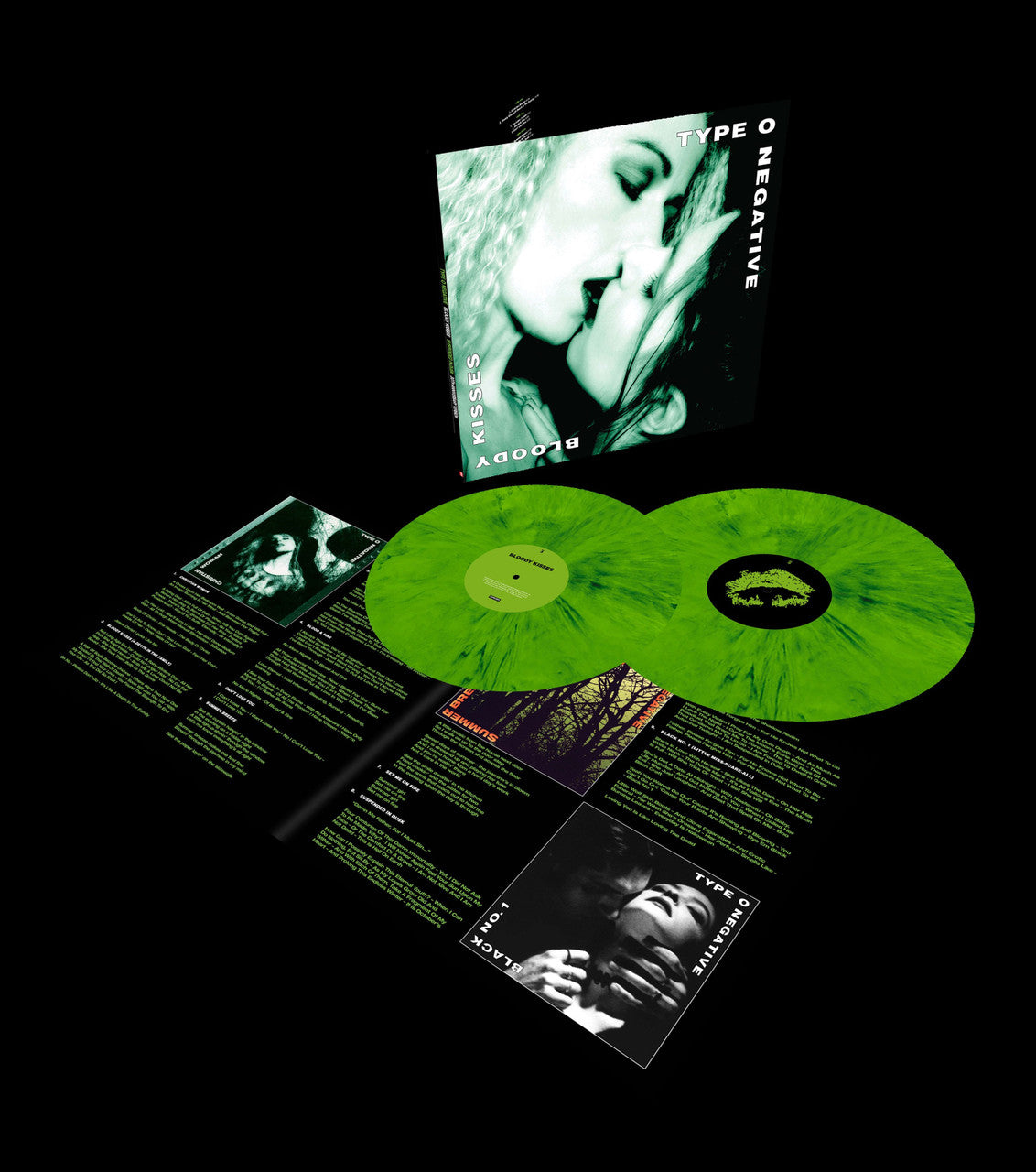 Bloody Kisses: 30th Anniversary (GREEN VINYL) | Mint (M) Mint (M) - METAL *SEALED/COLOR*