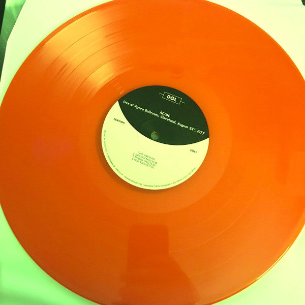 Live At Agora Ballroom, Cleveland, August 22, 1977 | Mint (M) Mint (M) - METAL *SEALED/COLOR*