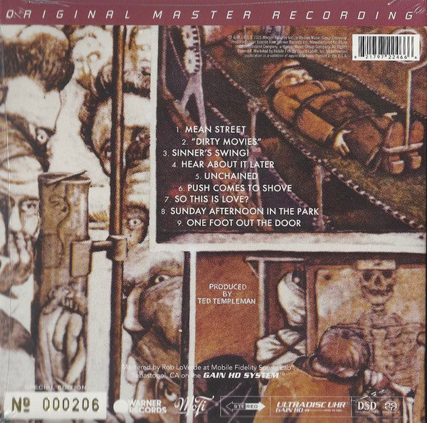 Fair Warning (SACD MFSL) | Mint (M) Mint (M) - METAL *SEALED*