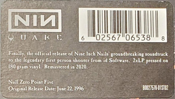 Quake (VINYL) | Mint (M) Mint (M)