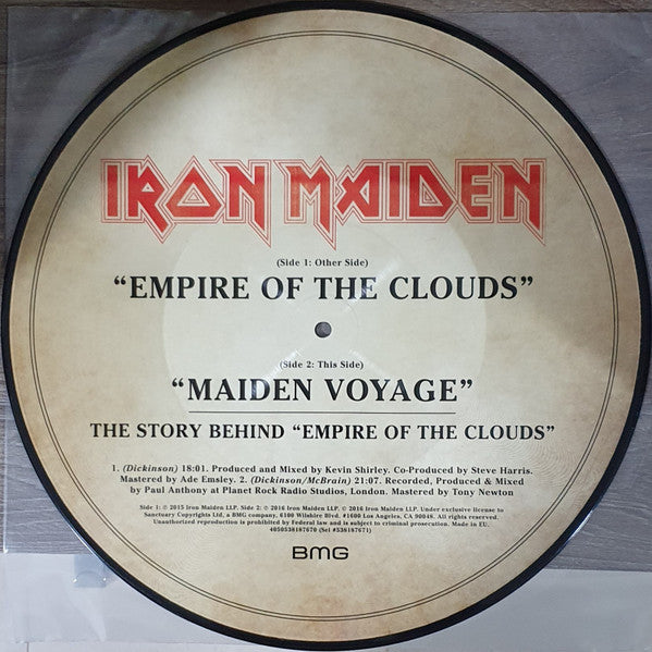Empire Of The Clouds (RSD PICTURE VINYL) | Mint (M) Mint (M) - METAL *SEALED*