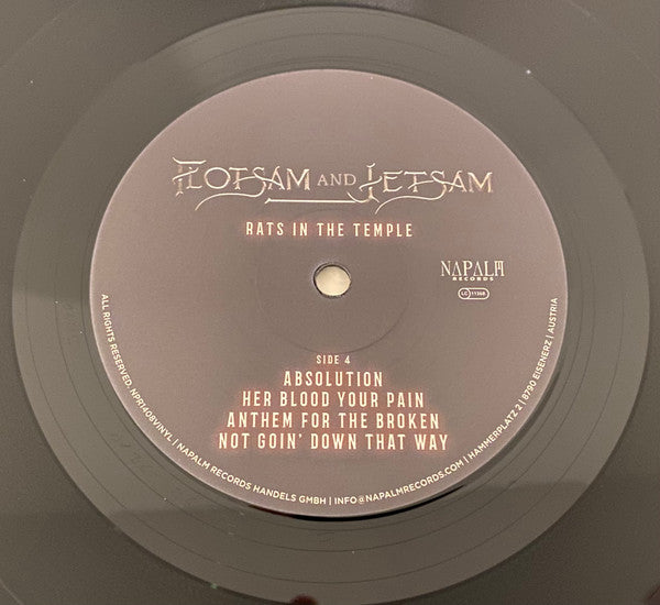 Flotsam And Jetsam - Rats In The Temple (VINYL 2xLP) | NEW - METAL *SEALED*
