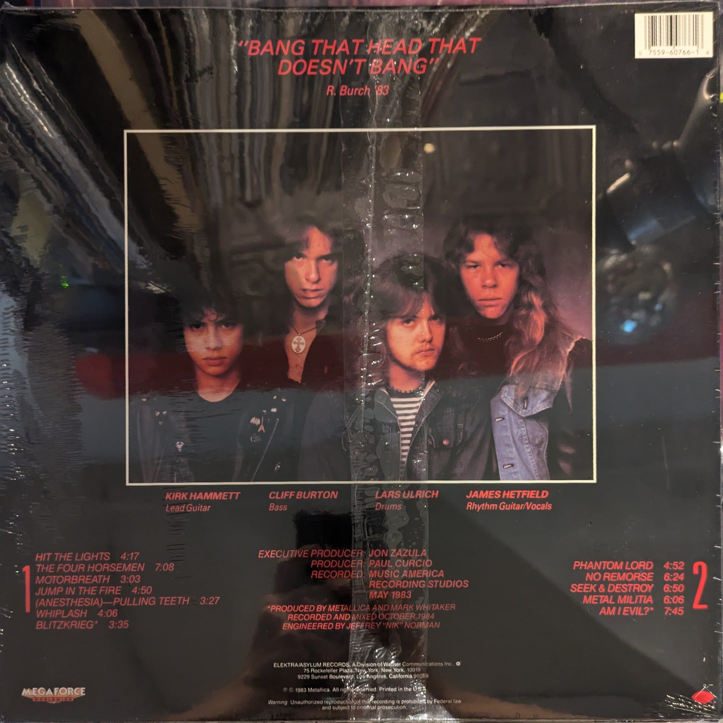 Kill 'Em All *SEALED/HYPE/DMM* | Mint (M) Mint (M)