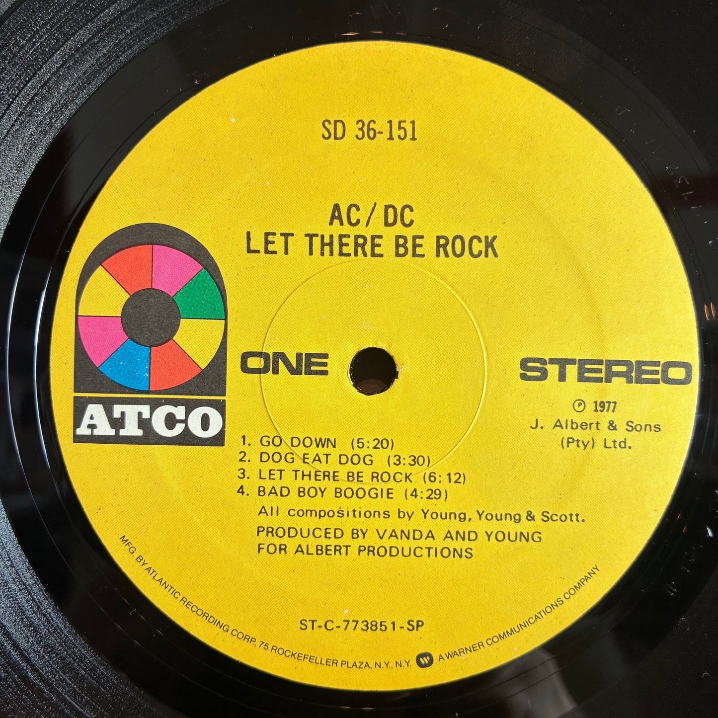 Let There Be Rock (VINYL) | Excellent+ (EX+) Very Good Plus (VG+) - METAL / USED *EXCELLENT+*