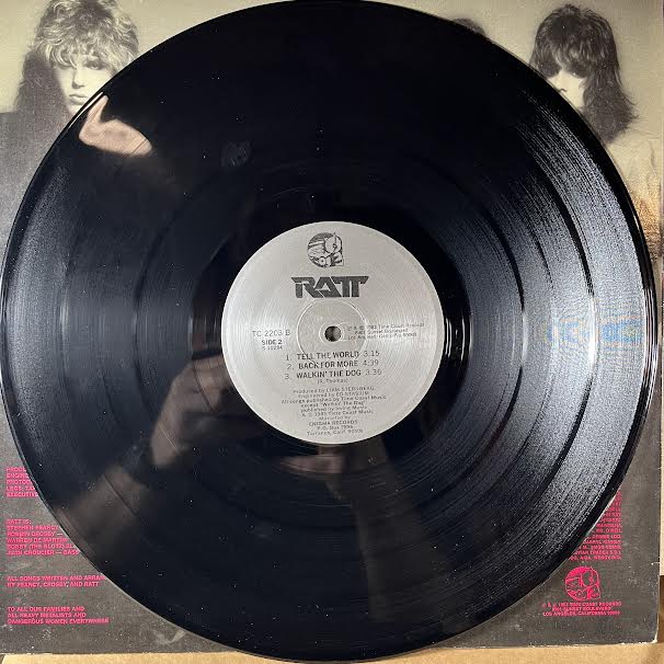 Ratt (VINYL) | Excellent+ (EX+) Excellent+ (EX+) - METAL / USED *EXCELLENT+*