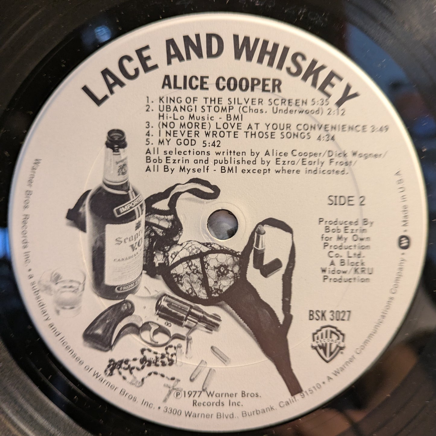 Lace And Whiskey (VINYL) | Excellent+ (EX+) Near Mint (NM) - METAL / USED *EXCELLENT+*