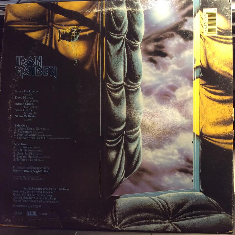 Piece Of Mind (VINYL) | Excellent+ (EX+) Excellent (EX) - METAL / USED *EXCELLENT+*
