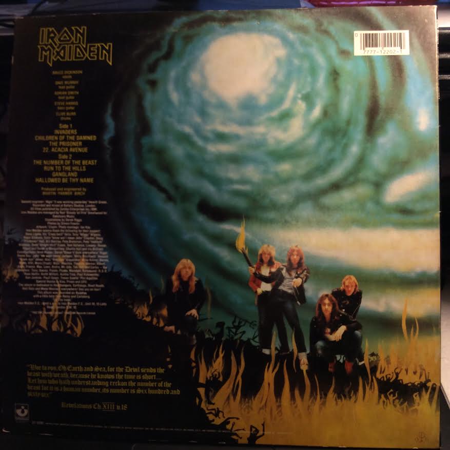 The Number Of The Beast (VINYL) | Excellent+ (EX+) Excellent+ (EX+) - METAL / USED *EXCELLENT+*
