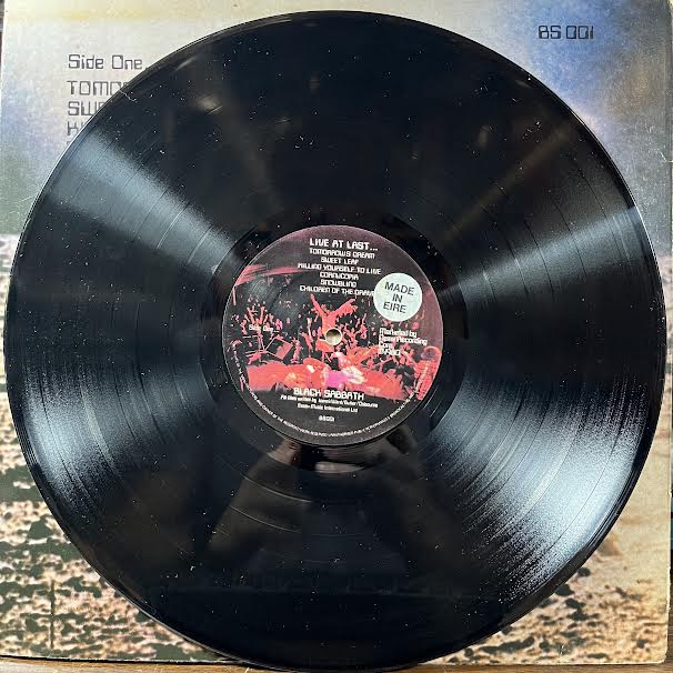 Live At Last (VINYL) | Excellent+ (EX+) Excellent+ (EX+) - METAL / USED *EXCELLENT+*