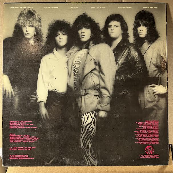 Ratt (VINYL) | Excellent+ (EX+) Excellent+ (EX+) - METAL / USED *EXCELLENT+*