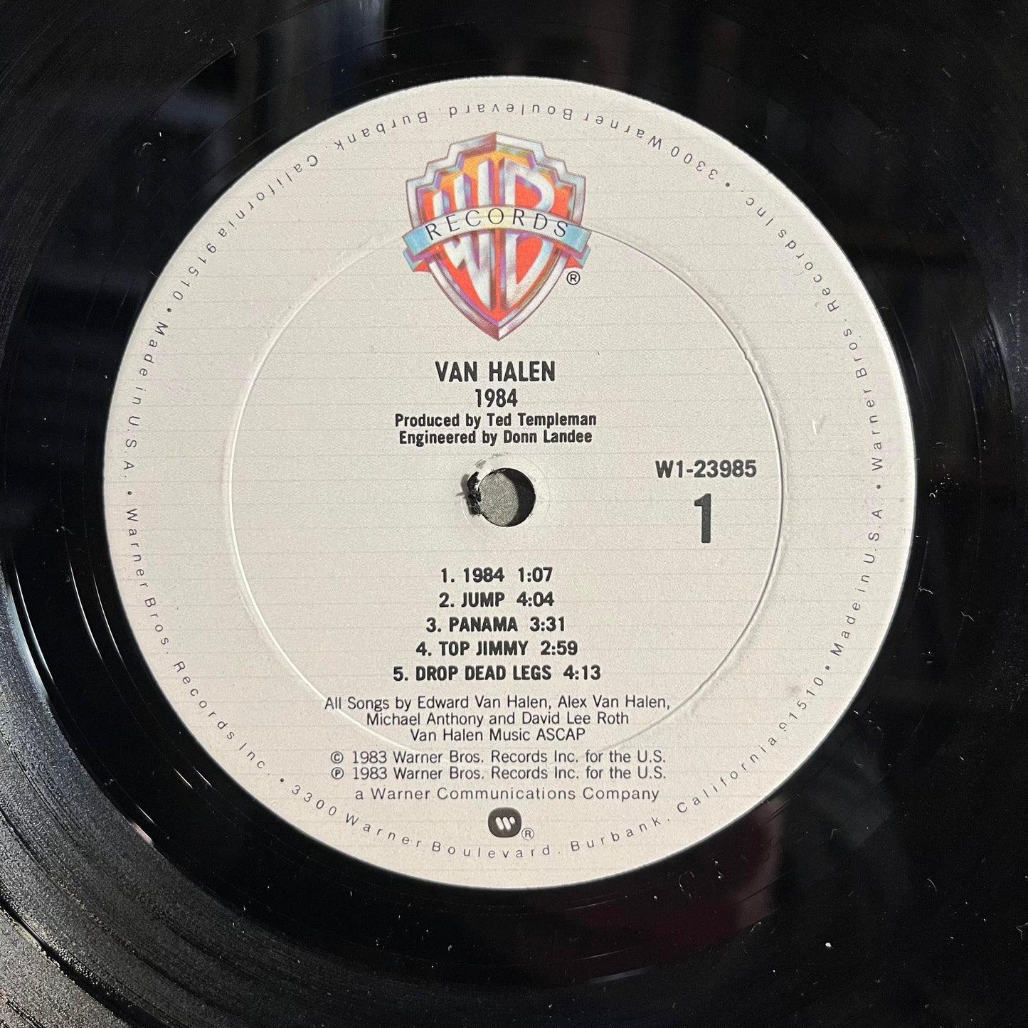 Van Halen - 1984 *PITMAN/CLUB* | Excellent (EX) Near Mint (NM) - METAL / USED *EXCELLENT+*
