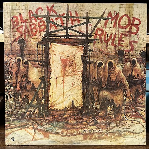 Mob Rules (VINYL) | Excellent (EX) Near Mint (NM or M-) - METAL / USED *EXCELLENT*