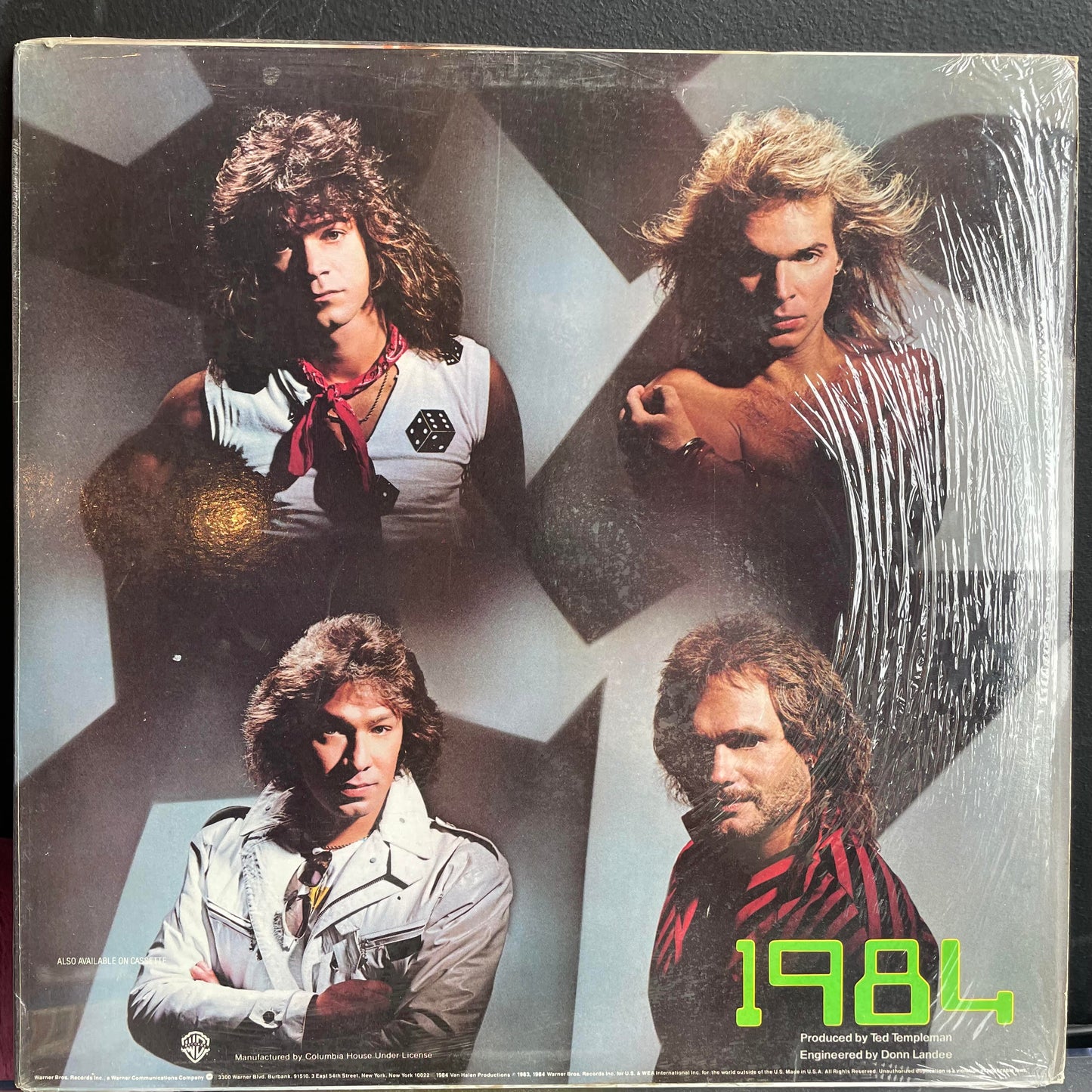 1984 (VINYL) | Excellent (EX) Near Mint (NM or M-) - METAL / USED *EXCELLENT*