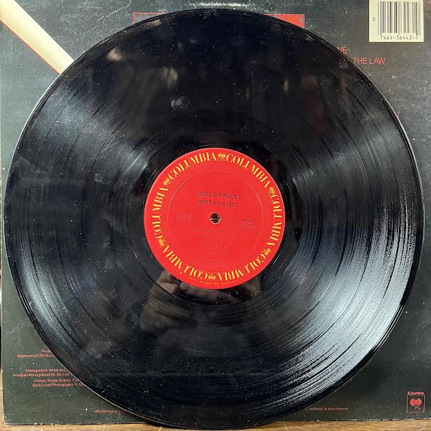 British Steel (VINYL) | Excellent (EX) Excellent (EX) - METAL / USED *EXCELLENT*