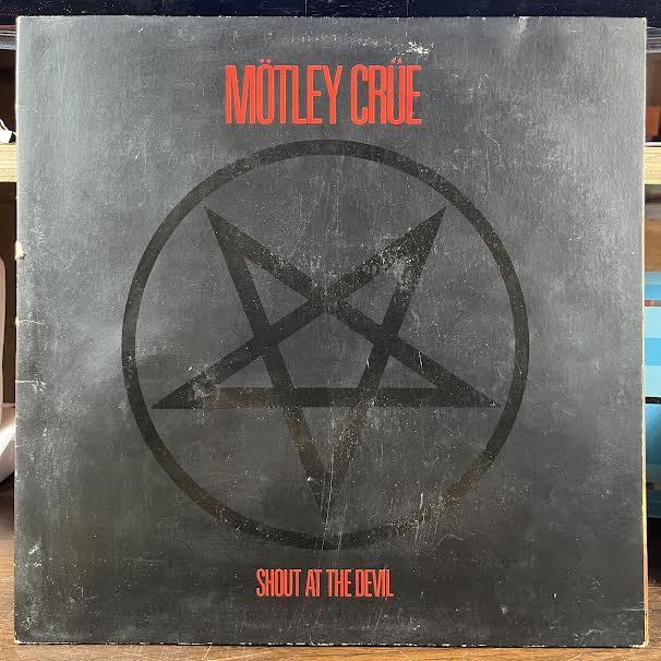 Shout At The Devil (VINYL) | Excellent (EX) Very Good (VG) - METAL / USED *EXCELLENT*