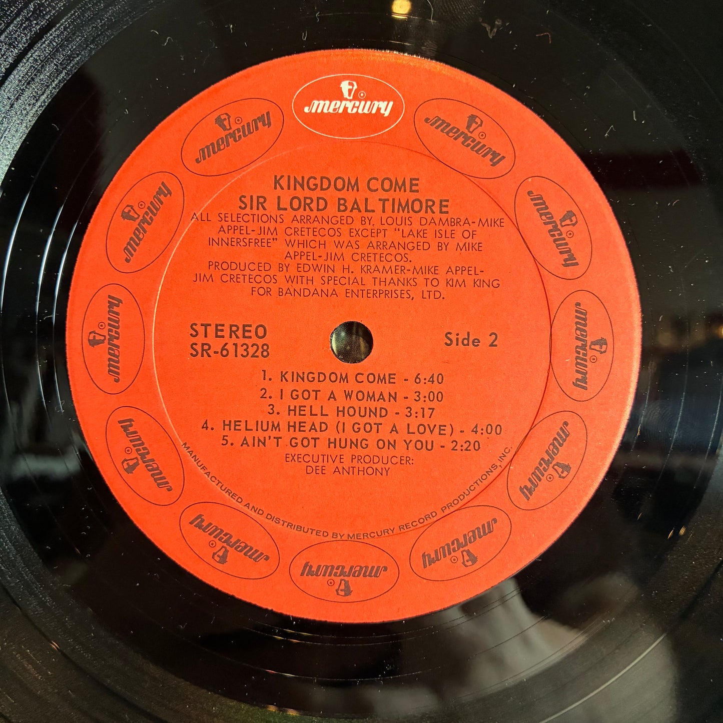 Sir Lord Baltimore - Kingdom Come (VINYL) | Excellent (EX) Excellent (EX) - METAL / USED *EXCELLENT*