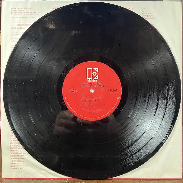 Shout At The Devil (VINYL) | Excellent (EX) Very Good (VG) - METAL / USED *EXCELLENT*