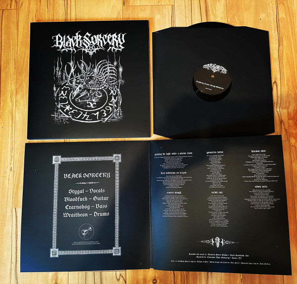 Black Sorcery - Deciphering Torment Through Malediction (VINYL LP ETERNAL DEATH DEATH 057 2023) | USED Near Mint- (NM-) Near Mint (NM) - METAL / USED *NEAR MINT-*
