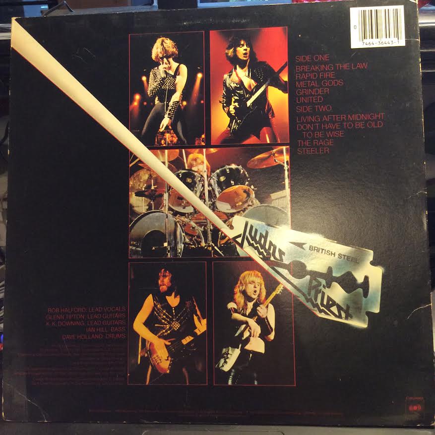 British Steel (VINYL) | Near Mint- (NM-) Excellent+ (EX+) - METAL / USED *NEAR MINT-*