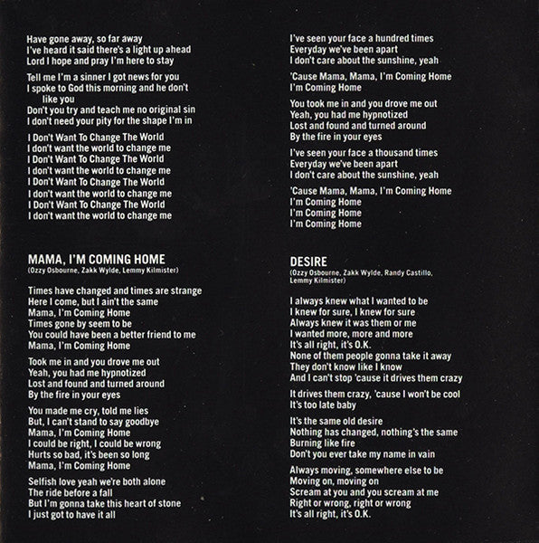 No More Tears (CD) | Near Mint- (NM-) Near Mint (NM or M-) - METAL / USED *NEAR MINT-*