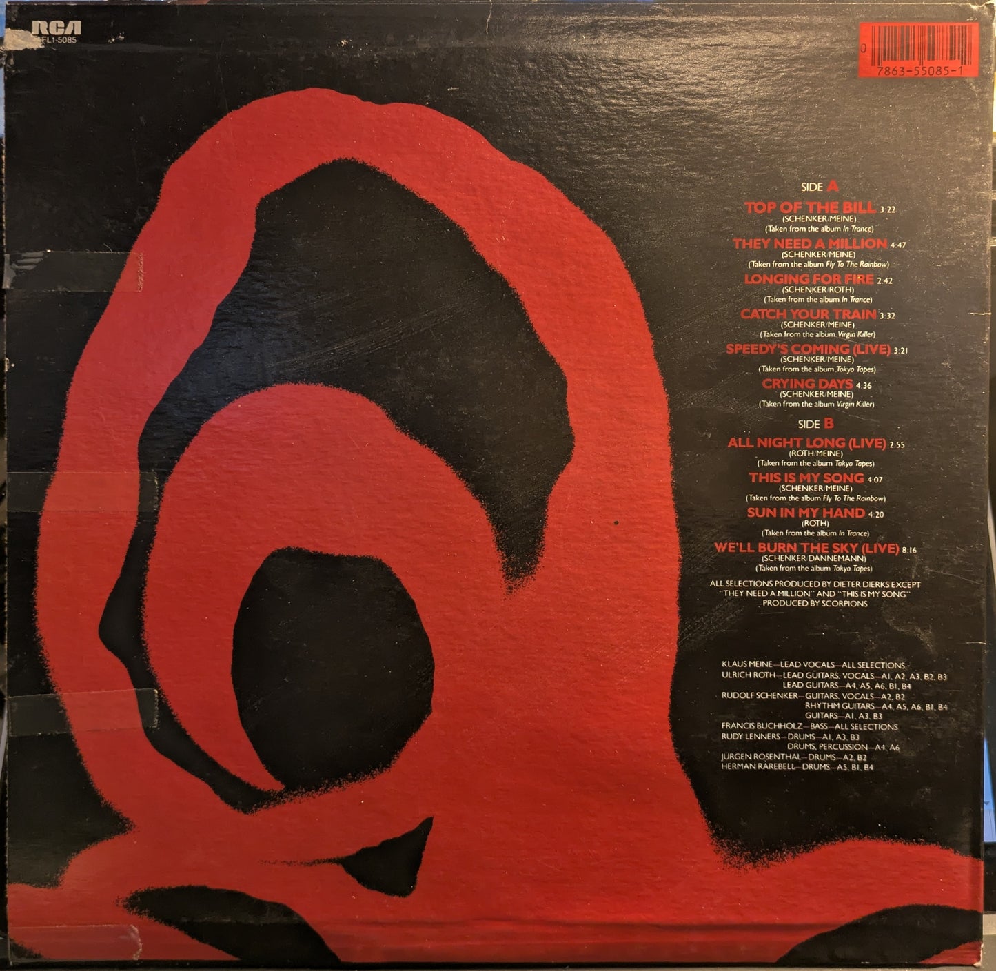 Best Of Scorpions Vol. 2 (VINYL) | Near Mint (NM) Excellent (EX) - METAL / USED *NEAR MINT-*