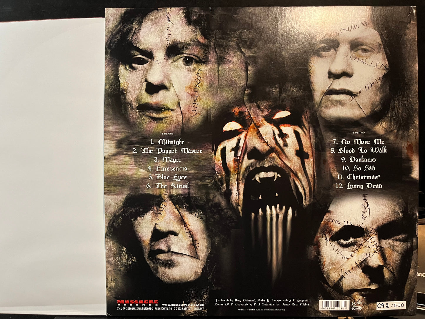 King Diamond - The Puppet Master (GREEN VINYL LP NUMBERED MASSACRE MAS LP0681 2010) | USED Near Mint (NM or M-) Near Mint (NM) - METAL / USED *NEAR MINT/COLOR*
