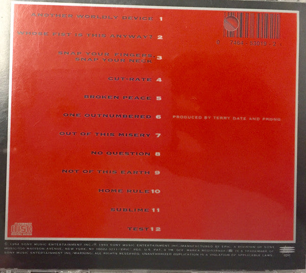 Cleansing (CD) | Near Mint (NM or M-) Near Mint (NM or M-) - METAL / USED *NEAR MINT*