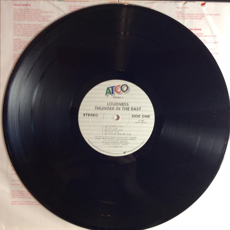 Thunder In The East (VINYL) | Near Mint (NM) Near Mint (NM) - METAL / USED *NEAR MINT*