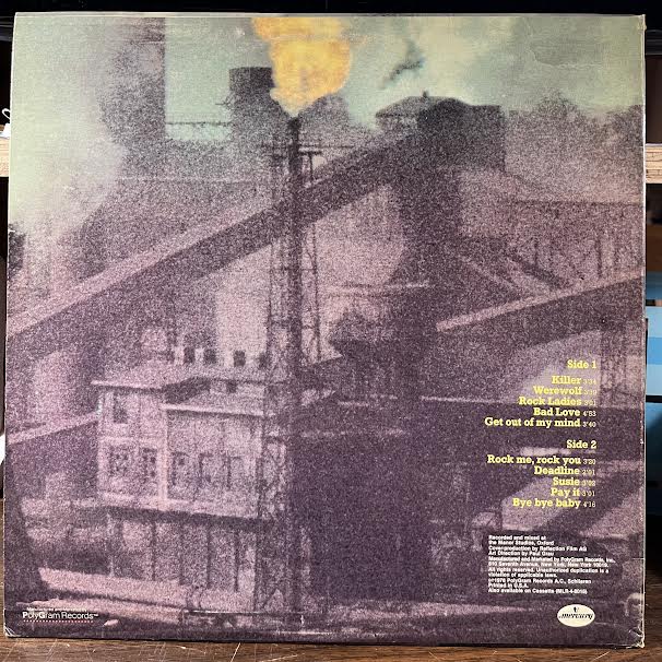Pay It In Metal (VINYL) | Near Mint (NM or M-) Excellent+ (EX+) - METAL / USED *NEAR MINT*