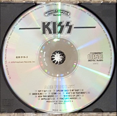 Ace Frehley (CD) | Near Mint (NM) Near Mint (NM) - METAL / USED *NEAR MINT*