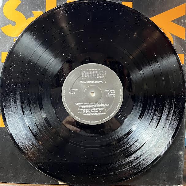 Black Sabbath Vol 4 (VINYL) | Near Mint (NM or M-) Excellent (EX) - METAL / USED *NEAR MINT*