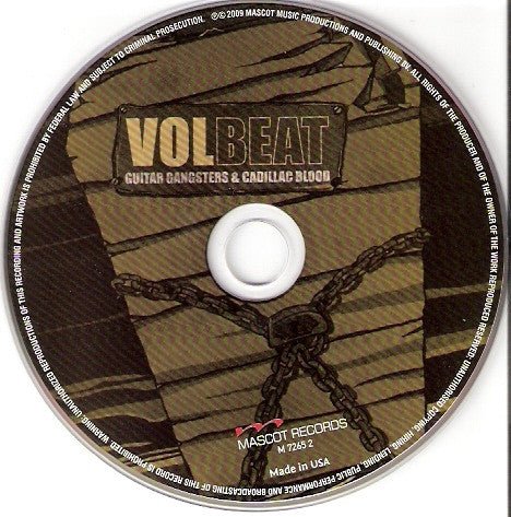 Guitar Gangsters & Cadillac Blood (CD) | Near Mint (NM) Near Mint- (NM-) - METAL / USED *NEAR MINT*