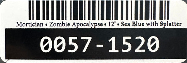 Zombie Apocalypse (VINYL) | Near Mint (NM) Near Mint (NM) - METAL / USED *NEAR MINT*