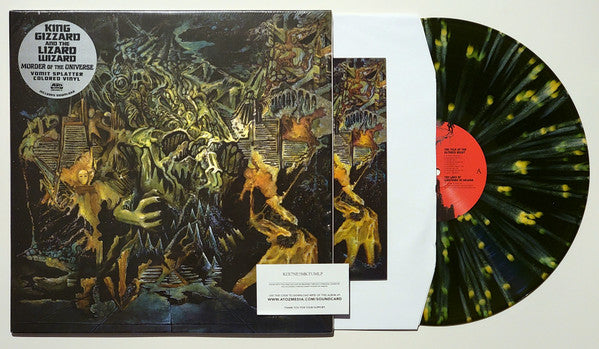Murder Of The Universe (COLOR VINYL) | Near Mint (NM or M-) Near Mint (NM or M-) - METAL / USED *NEAR MINT*