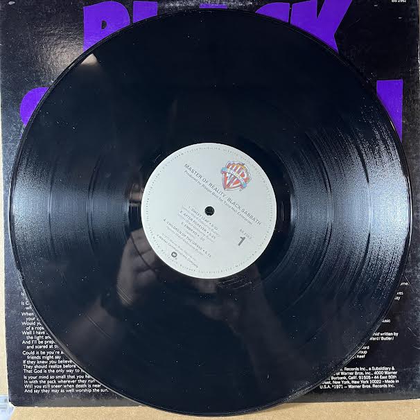 Master Of Reality (VINYL) | Near Mint (NM or M-) Excellent (EX) - METAL / USED *NEAR MINT*