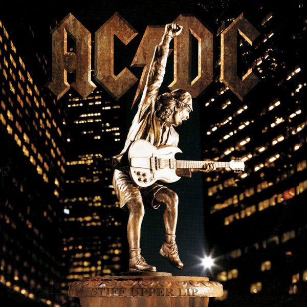 Stiff Upper Lip (VINYL) | Near Mint (NM or M-) Near Mint (NM or M-) - METAL / USED *NEAR MINT*