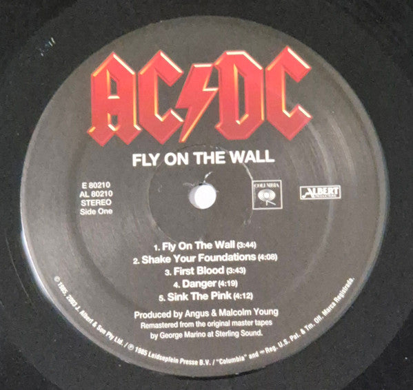 Fly On The Wall (VINYL) | Near Mint (NM or M-) Near Mint (NM or M-) - METAL / USED *NEAR MINT*