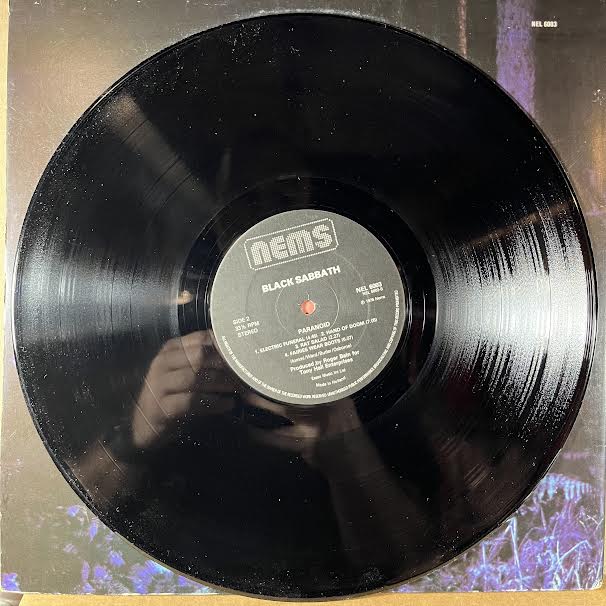 Paranoid (VINYL) | Near Mint (NM or M-) Excellent (EX) - METAL / USED *NEAR MINT*