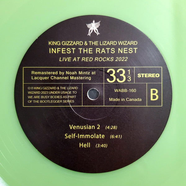 Infest The Rats Nest (Live At Red Rocks 2022) (VINYL) | Near Mint (NM) Mint (M) - METAL / USED *NEAR MINT*