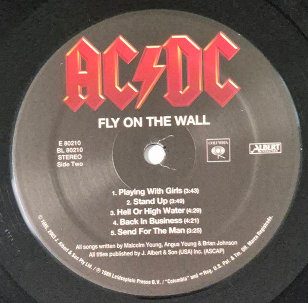 Fly On The Wall (VINYL) | Near Mint (NM or M-) Near Mint (NM or M-) - METAL / USED *NEAR MINT*
