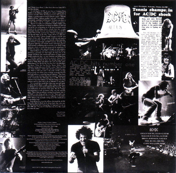 Back In Black (VINYL) | Near Mint (NM or M-) Near Mint (NM or M-) - METAL / USED *NEAR MINT*