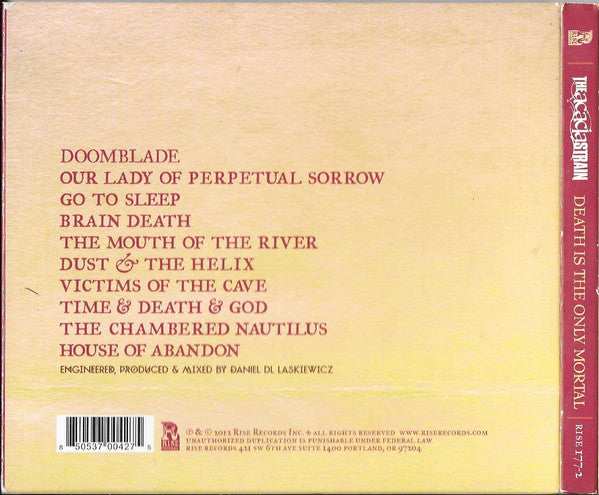 The Acacia Strain - Death Is The Only Mortal (VINYL LP RISE RISE 177-1 2012) | - METAL / USED *NEAR MINT*