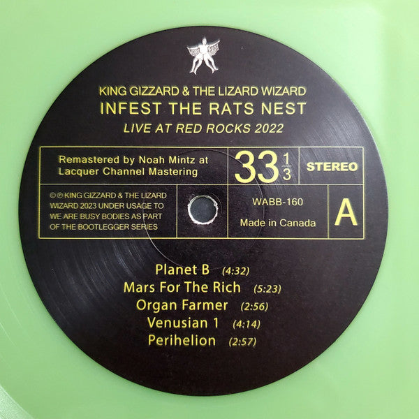 Infest The Rats Nest (Live At Red Rocks 2022) (VINYL) | Near Mint (NM) Mint (M) - METAL / USED *NEAR MINT*