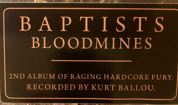 Bloodmines (VINYL) | Near Mint (NM or M-) Mint (M) - METAL / USED *NEAR MINT*