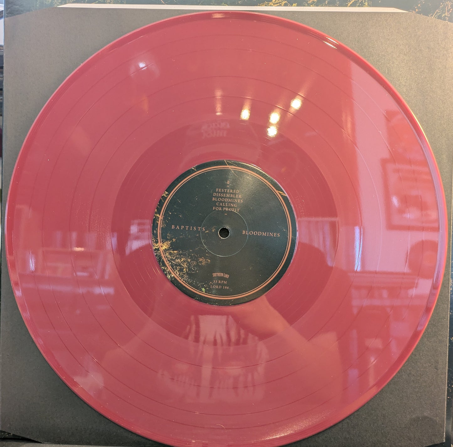 Bloodmines (RED VINYL) | Near Mint (NM or M-) Mint (M) - METAL / USED *NEAR MINT*