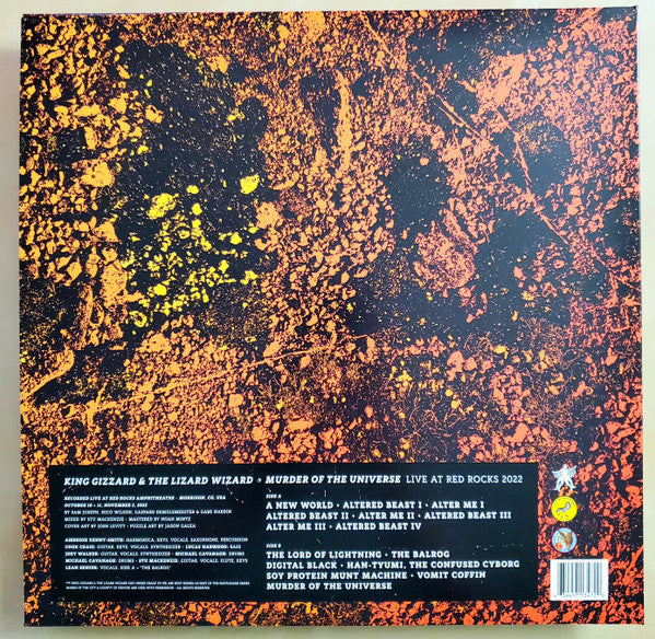 Murder Of The Universe (Live At Red Rocks 2022) | Near Mint (NM) Mint (M) - METAL / USED *NEAR MINT*