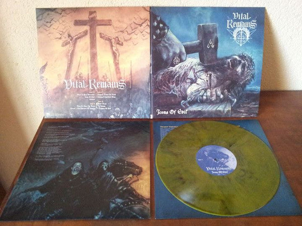 Vital Remains - Icons Of Evil (2xVINYL) | Near Mint (NM) Near Mint (NM) - METAL / USED *NEAR MINT*